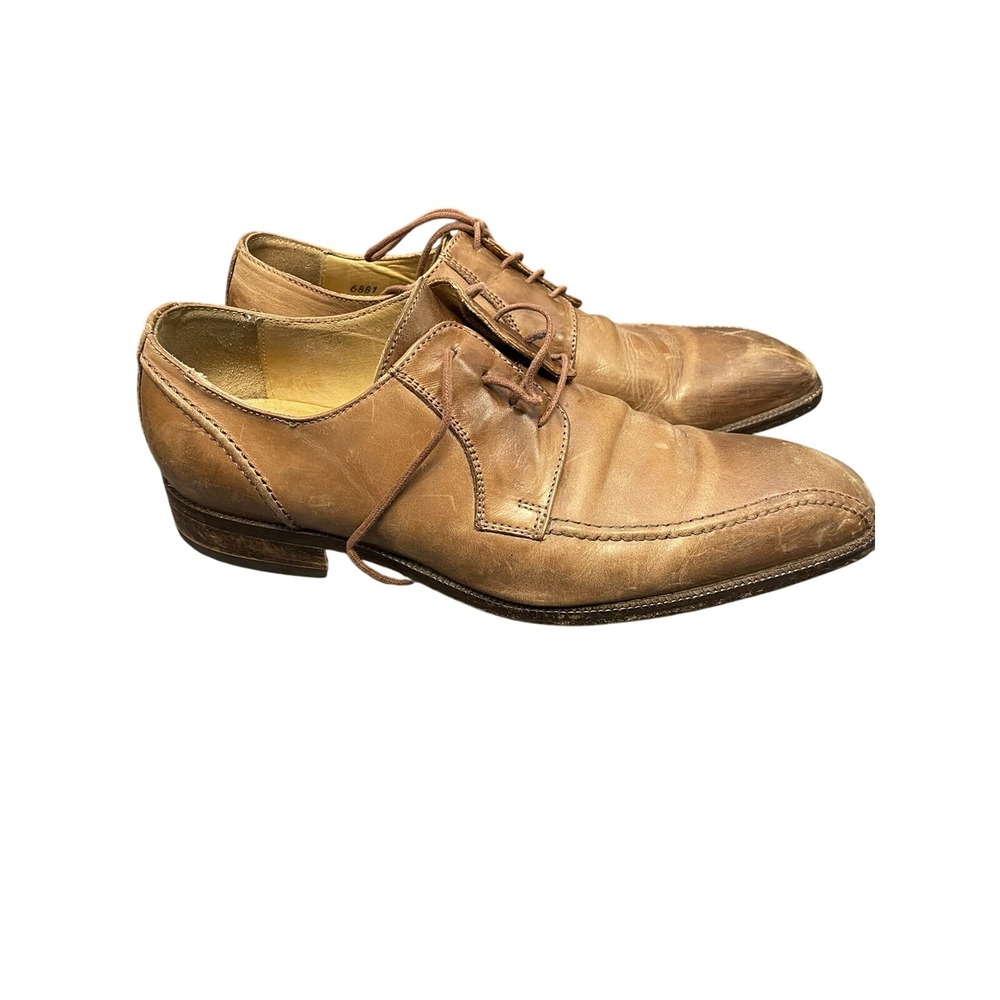 Mercanti Fiorentini Mens Size 8.5 M Wingtip 6881 Brown Mens‎ Dress Shoes